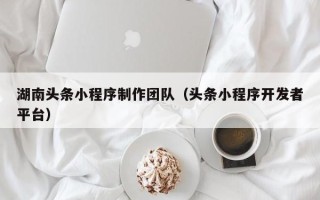 赵县湖南头条小程序制作团队（头条小程序开发者平台）